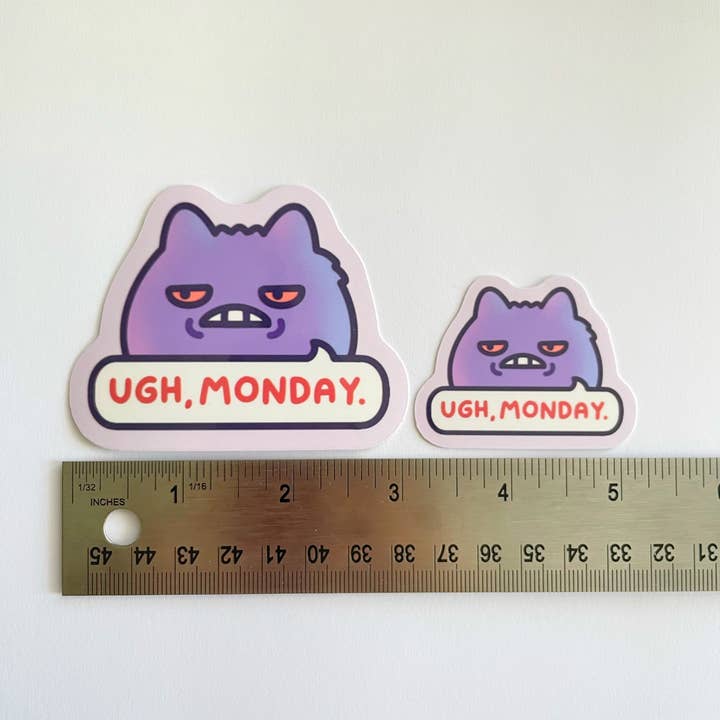 Gelly Roise - Wholesale Sticker - Smol Gengar Waterproof Stickers3