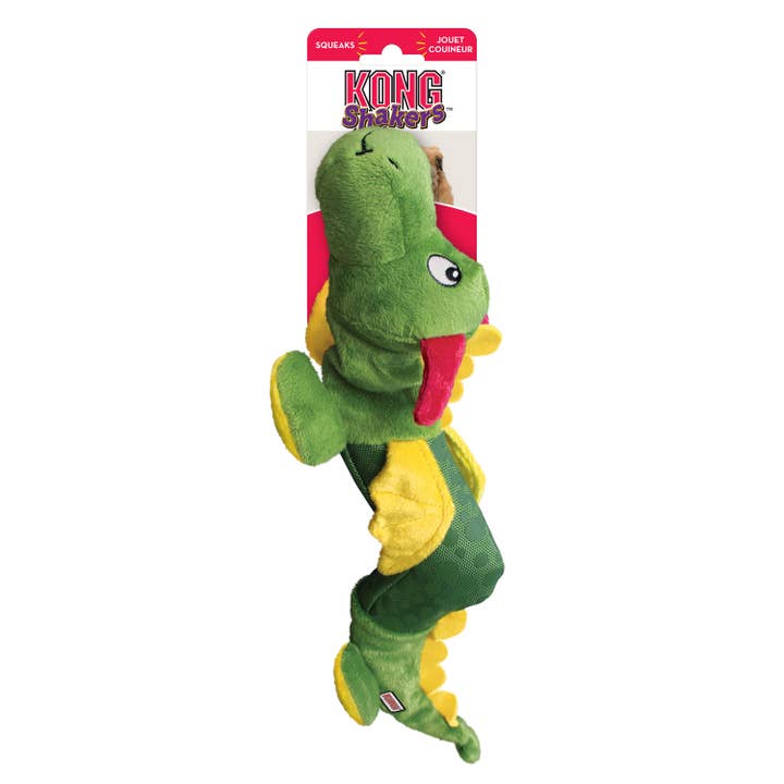 Pet Palette Distribution - Wholesale Pet Plush Toy - Dog - KONG® Shakers™ Dragon Dog Plush Toy Large/XL