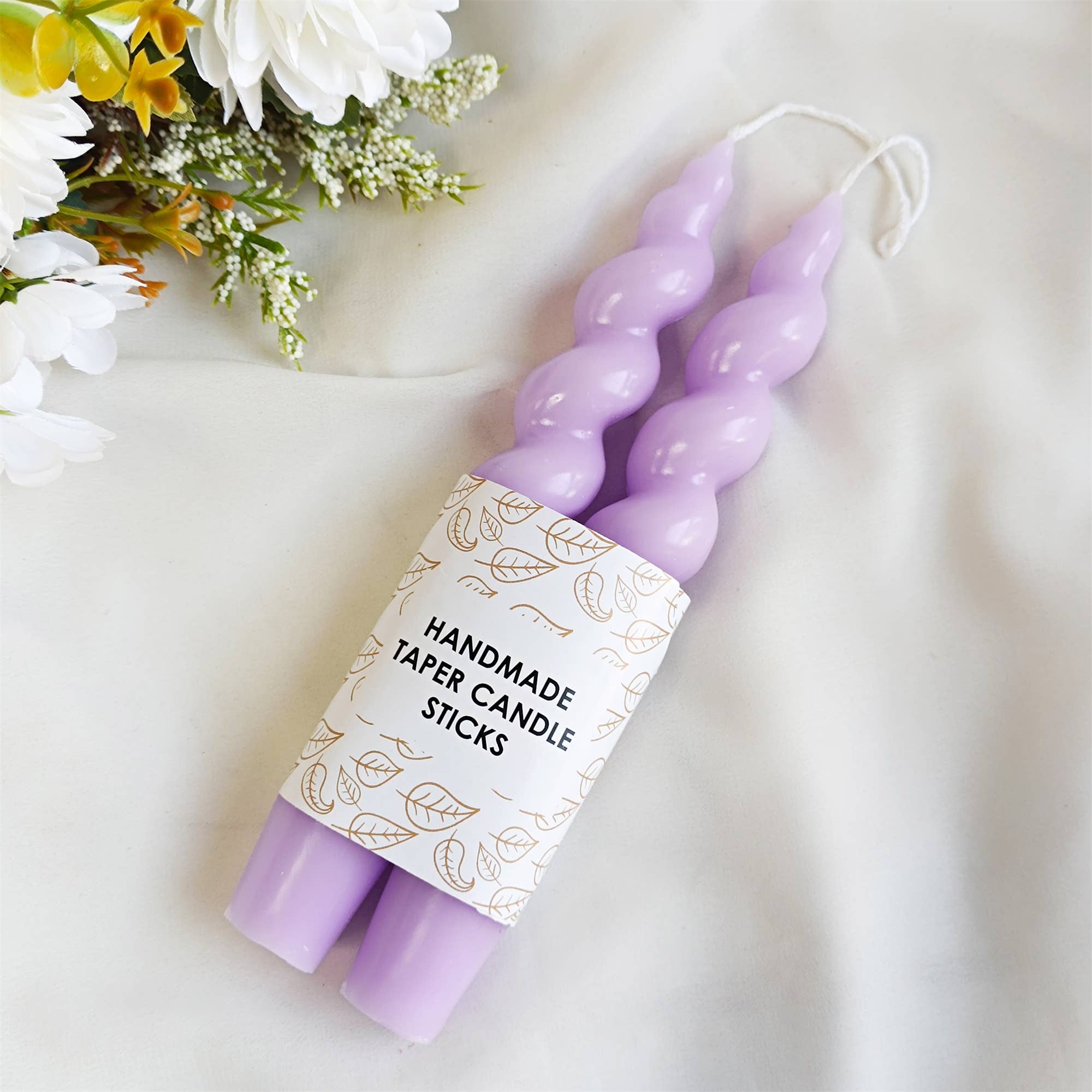 Candles Meta – wholesale Tapered candle/candlestick – 7.28" Handmade Home Decor Spiral Taper Candles17