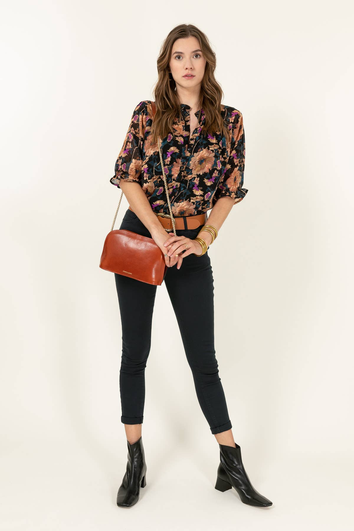 Cherry Paris - Vendita all'ingrosso Borsa a tracolla - Donna - Borsa a tracolla DEBORAH in pelle di vitello - modello 40136