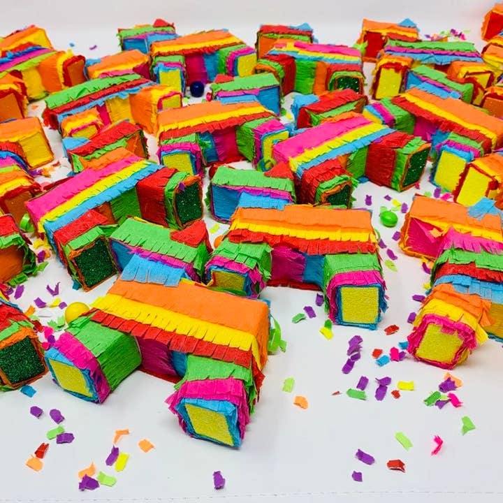 My Soiree Designs - Venta al por mayor Regalo para invitados - Set de 3 piñatas Donkey Mini1