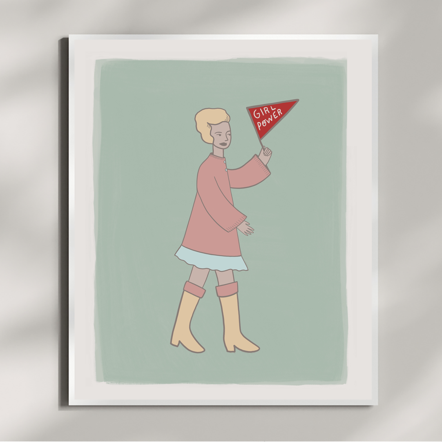 Aviate Press - Wholesale Art Print - Girl Power Art Print1