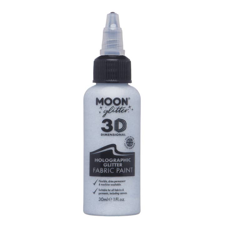 Moon Makeup - Wholesale Fabric Paint - Holographic Glitter 3D Fabric Paint