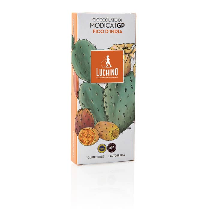 Modica Chocolate PGI - Prickly Pear for wholesale by LUCHINO SRL