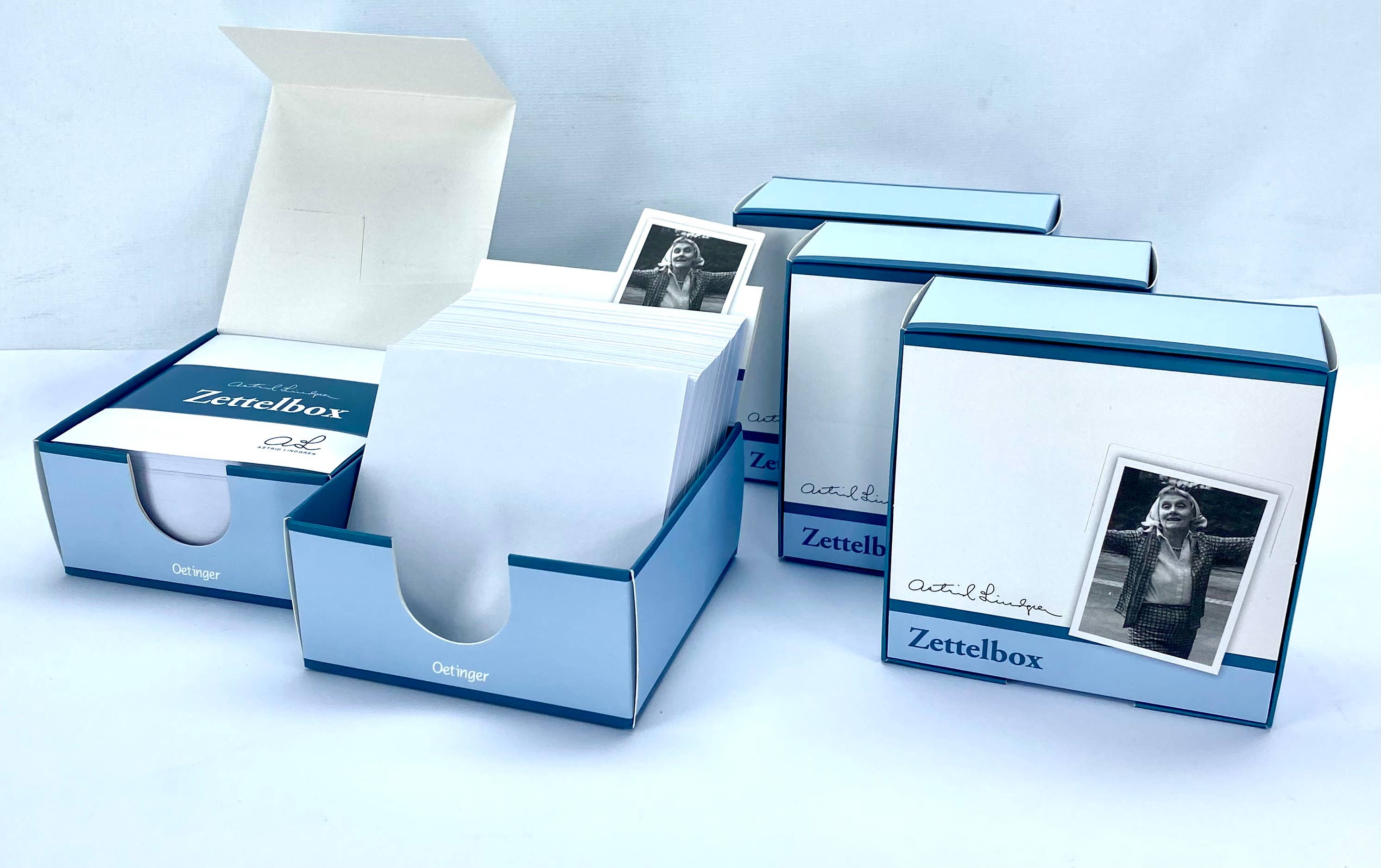 Salzmann Restwaren GmbH - Vendita all'ingrosso Set di cartoleria/cancelleria - Confezioni da 500 fogli di bloc notes Astrid Lindgren16