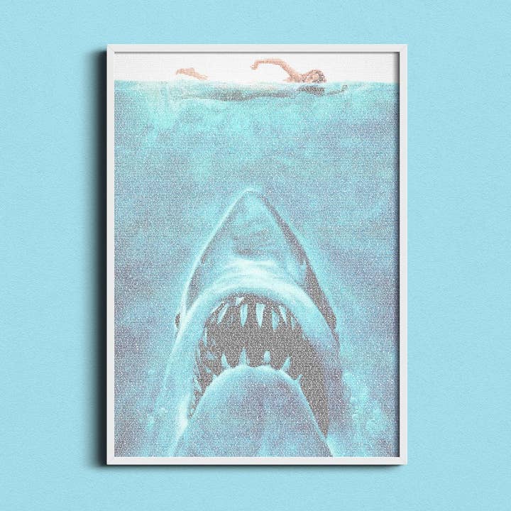 Robotic Ewe - Wholesale Art Print - Jaws - Screenplay Art Print - (titleless)0