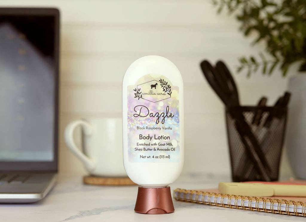 Amillia Acres - Wholesale Body Cream/Lotion - Dazzle  |  Goat Milk Lotion2