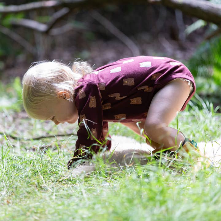 Brunbjörnar Baby Bodysuit 2-pack för wholesale av Little Green Radicals EU