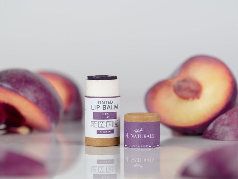 J&L Naturals - Wholesale Lip Balm - Natural Tinted Lip Balms - with Shea Butter and Coconut Oil10
