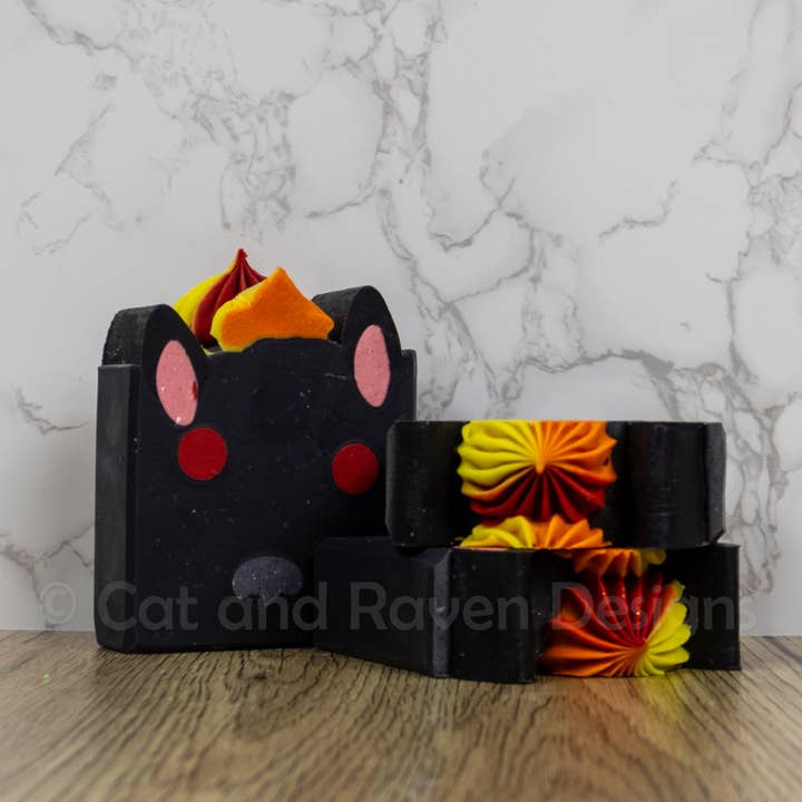 Hell Hound cryptid bar soap for wholesale by Cat and Raven Designs