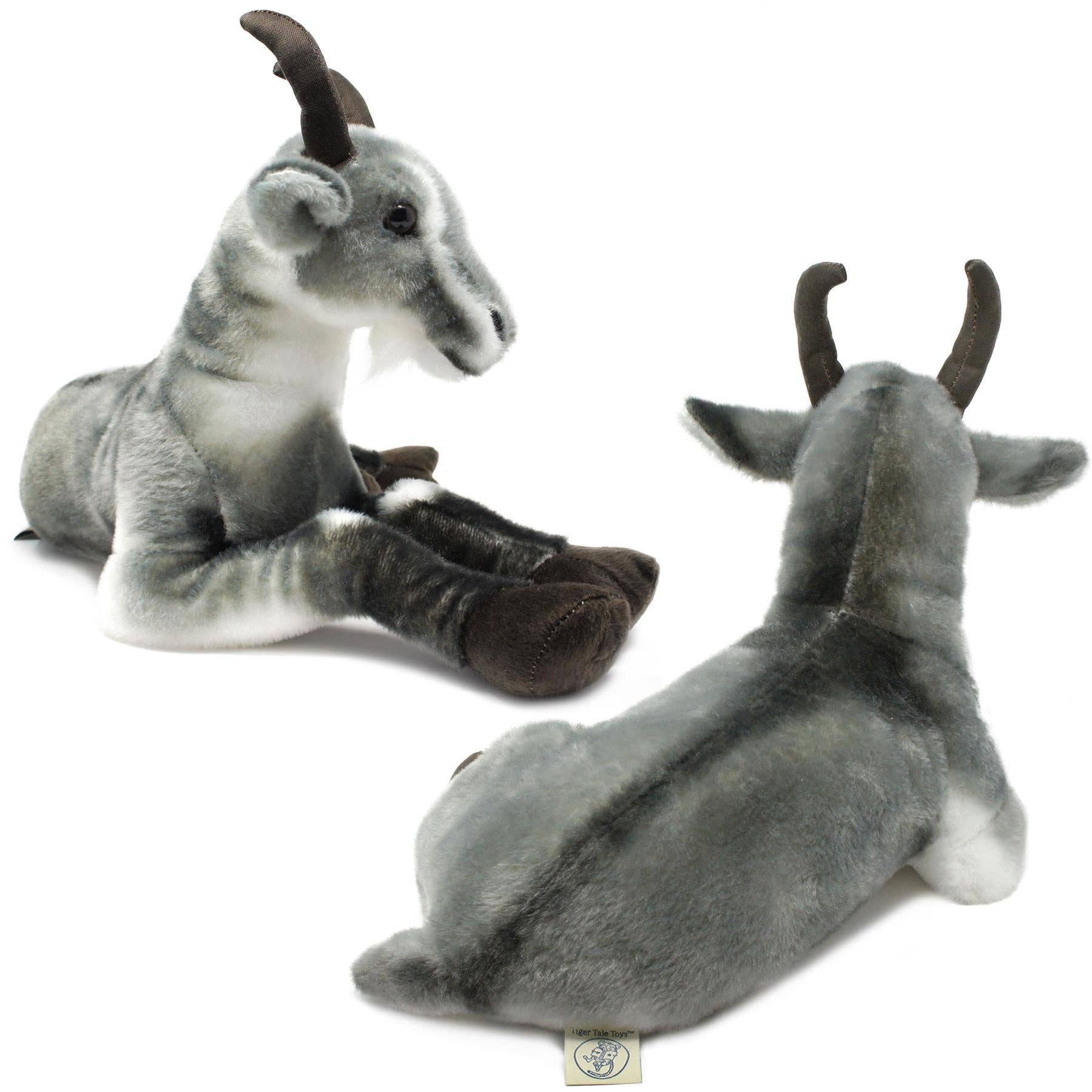 VIAHART Toy Co. - Vente Peluche – enfant et bébé - Patrick la Chèvre Pygmée | Peluche de 18 pouces4