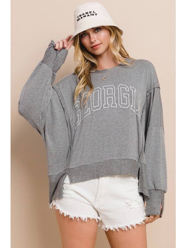 Oddi - Venta al por mayor Sudadera estampada - Mujer - Sudadera Plus Baby French Terry Solid State2