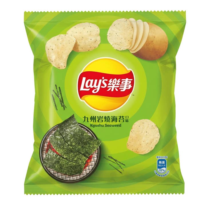 Lay’s Potato Chips (Kyushu Seaweed Flavor) 34g for wholesale by 8090 Shop