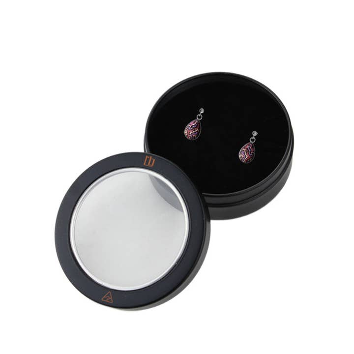 DANDLE XS DROP JOY PURPLE EARRINGS - SD382W for wholesale on Faire2