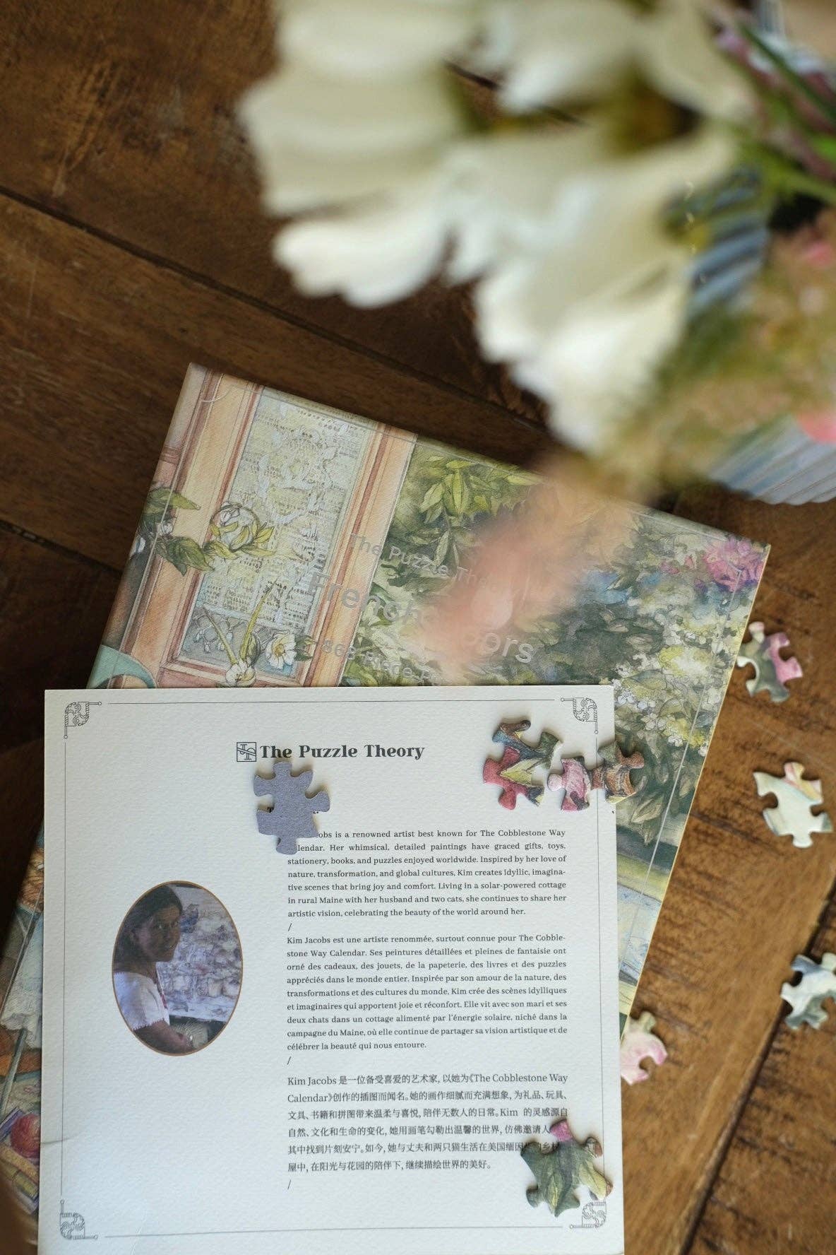 The Puzzle Theory - Wholesale Puzzle - Adult - Kim Jacobs French Doors - 896 Piece Puzzle5