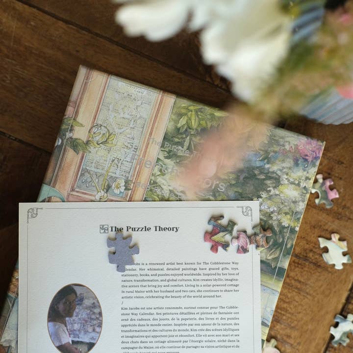 The Puzzle Theory - Wholesale Puzzle - Adult - Kim Jacobs French Doors - 896 Piece Puzzle5