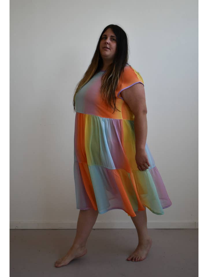 Altar - Wholesale Dress - Women's - Prism Dress in Sunrise17