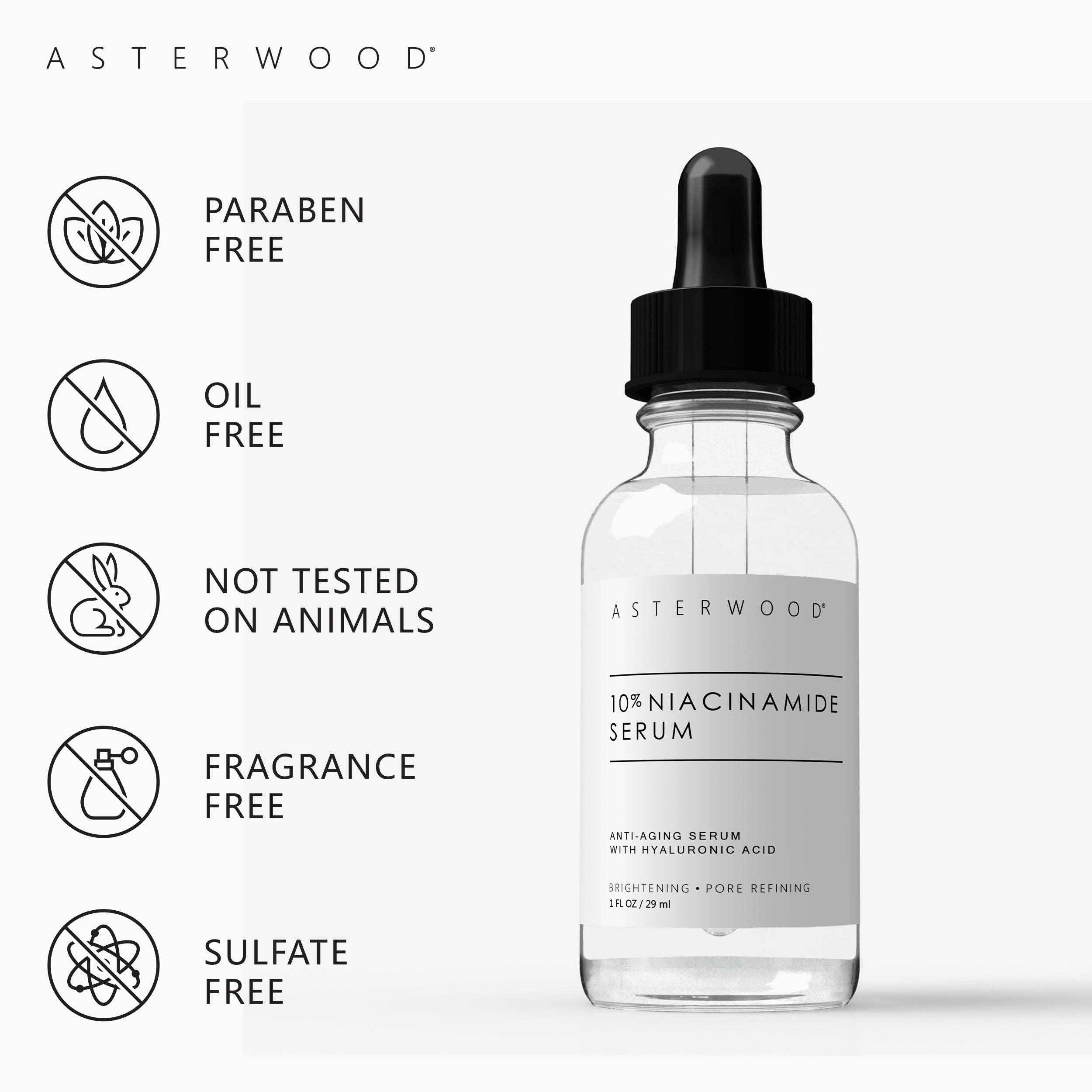 Asterwood - Wholesale Facial Serum/Concentrate - Niacinamide Serum5