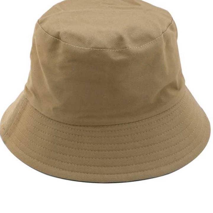 SHELBY-CAMEL BUCKET HAT for wholesale by gaiaaccessories