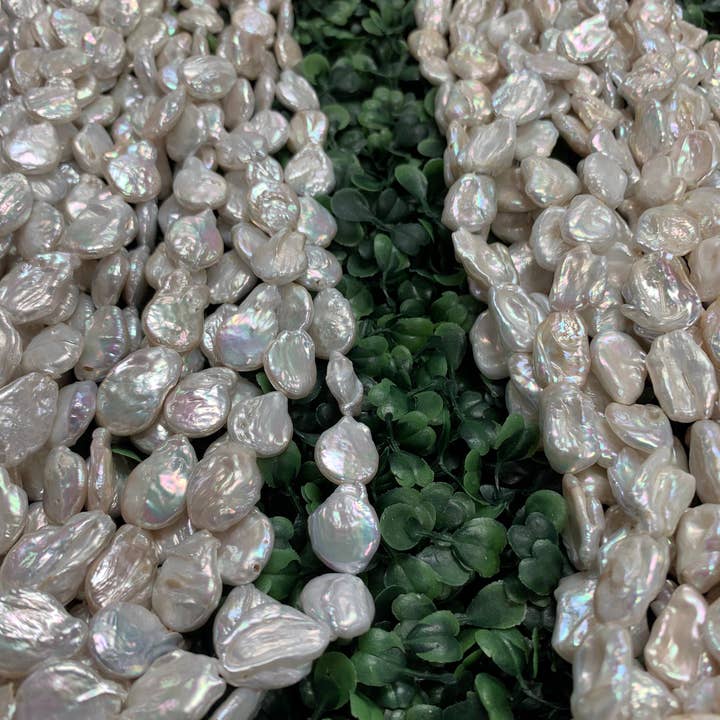 The Bead Bazaar - Wholesale Beads - Large Baroque Freshwater Pearls, Wholesale Pearl Beads, Irregular Shaped Pearl Accent Beads, Freshwater Pearl, Bulk Beads For Jewelry Making4