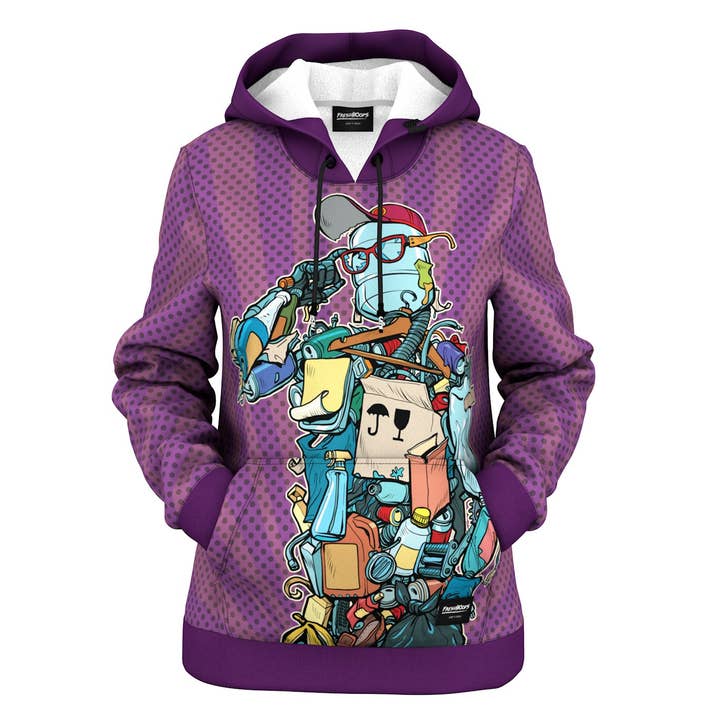 Trashman Women Hoodie for wholesale by FreshHoods