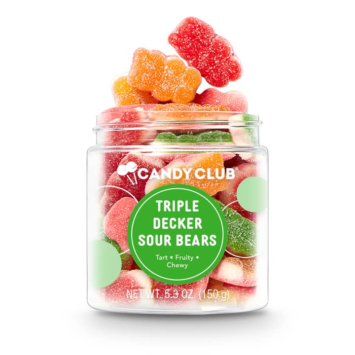 Candy Club - Wholesale Gummy - Triple-Decker Sour Bears