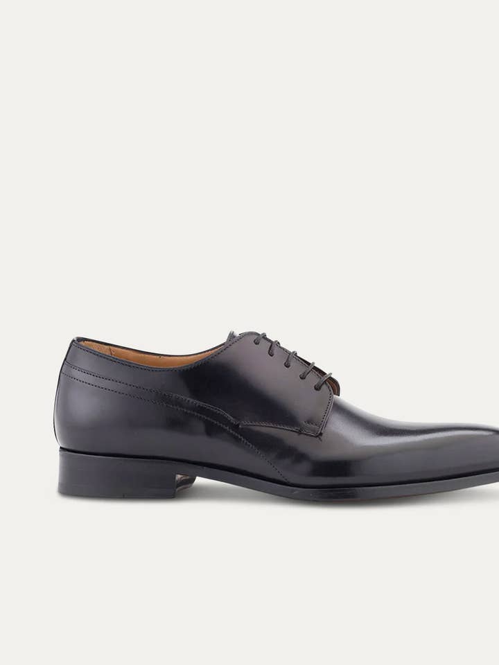 Plain Toe Blucher Svart Antik för wholesale av Ace Marks