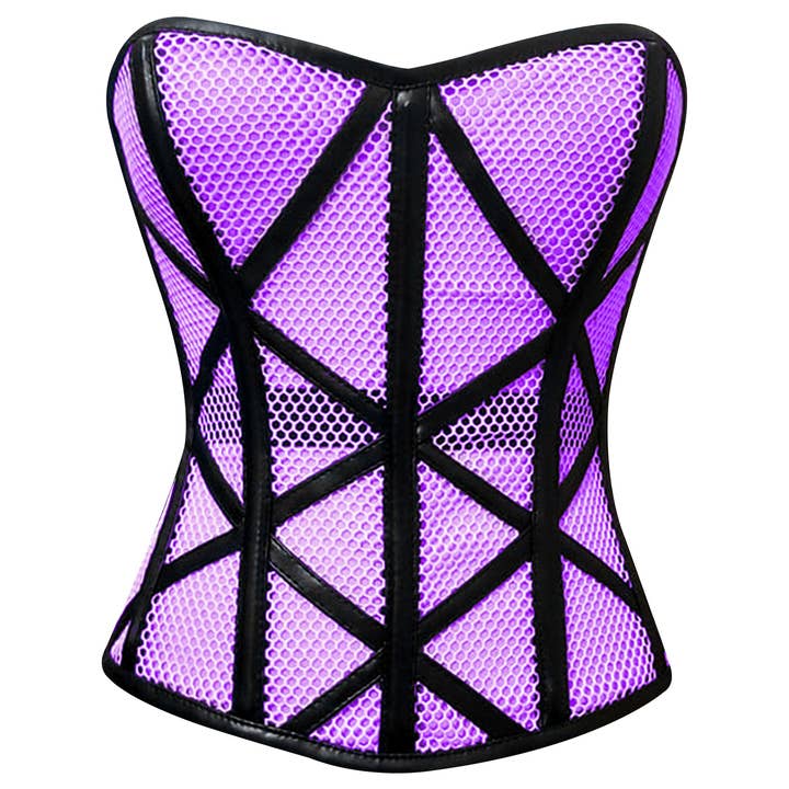 Unik overbuste meshkorset til kvinder - gotisk, sexet stil for engroshandel hos Attire Fashion Club