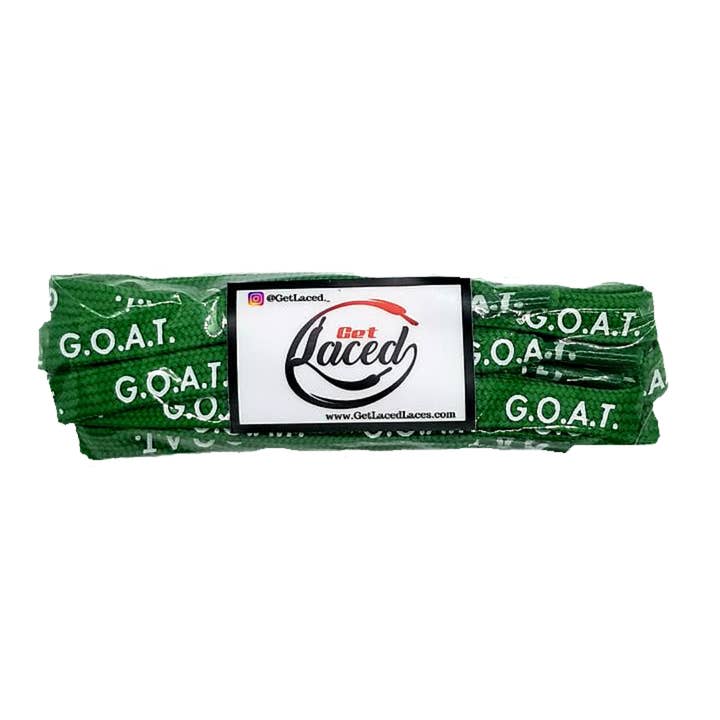 Legendary G.O.A.T. Laces for wholesale by Get Laced Laces