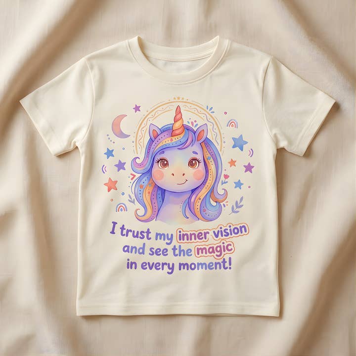Inner Vision Einhorn T-Shirt für den Großhandel von Roots & Wings