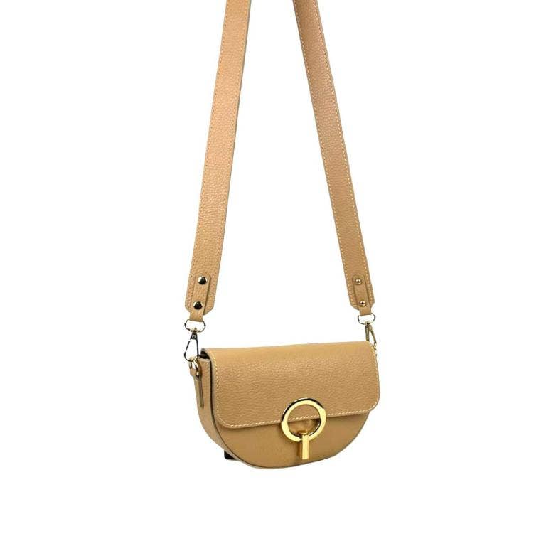 Chenson & Gorett - Wholesale Crossbody Bag - Women's - Women's Italian Leather Shoulder Bag with Twist Flap1
