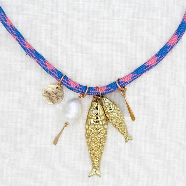 The Swellife - Wholesale Pendant/Charm Necklace - Tackle Box Necklace
