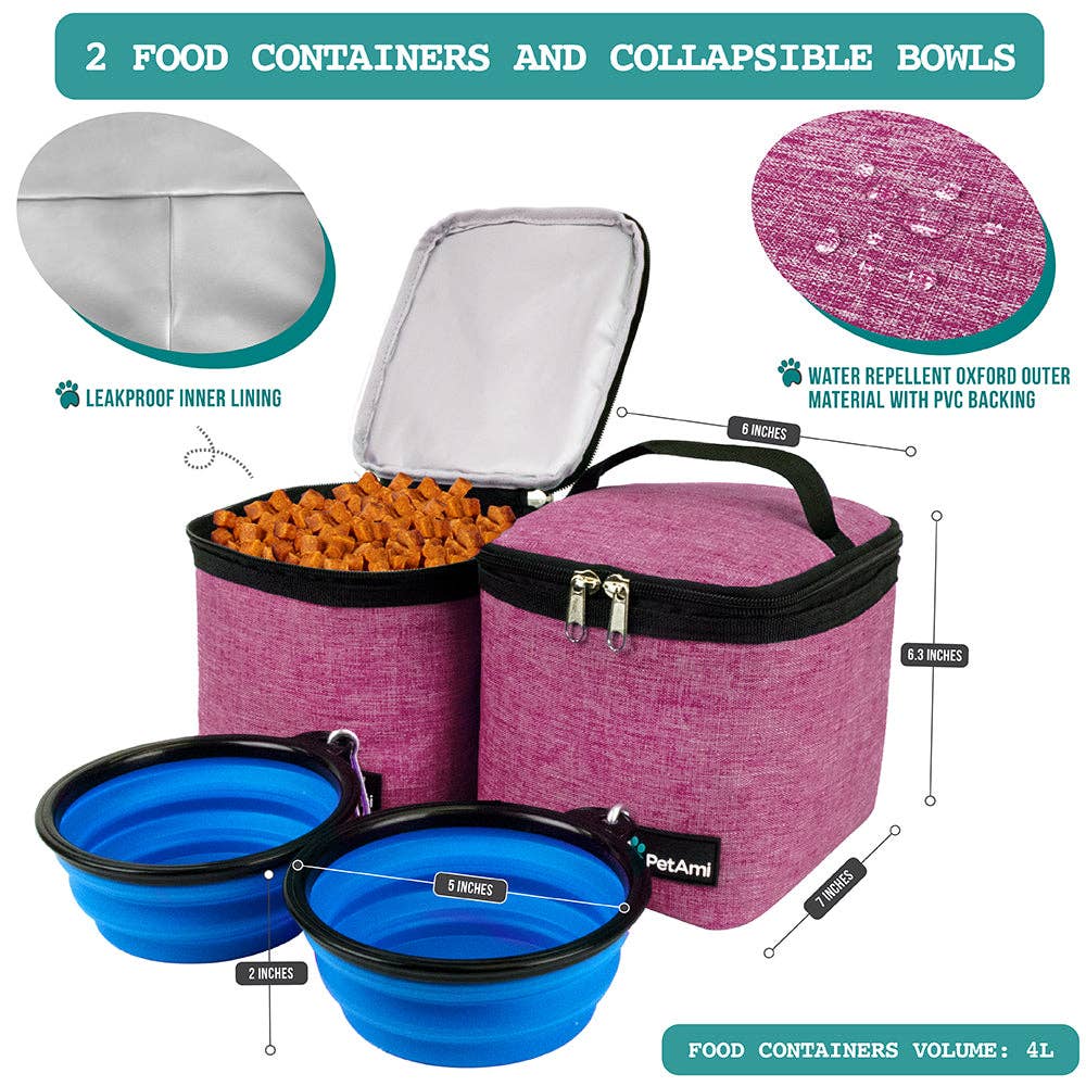 PetAmi – wholesale Pet carrier – Cat/dog – Deluxe Pet Travel Set Organizer Backpack32