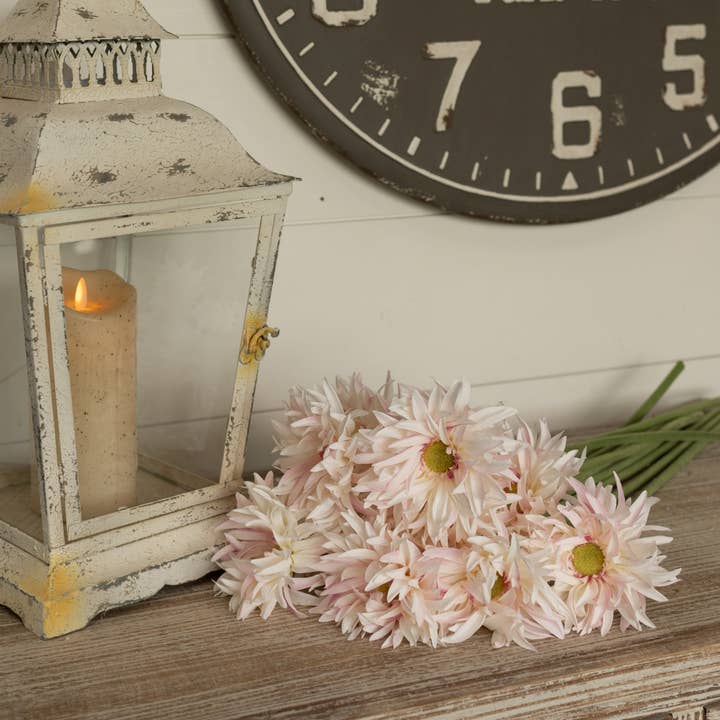 Ragon House - Wholesale Artificial Flowers - 22" SOFT PINK GERBERA DAISY STEM