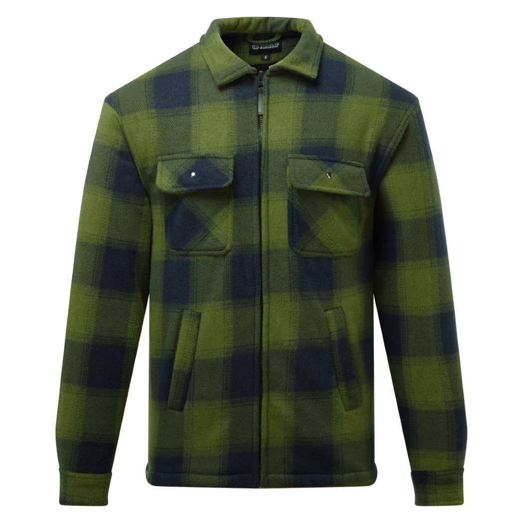 TuffStuff Workwear - Vendita all'ingrosso Giacca a camicia - Uomo - Giacca Fort Portman - Microfleece Imbottita con Fodera in Pile0