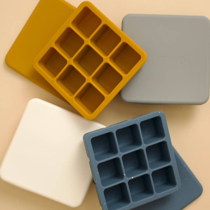 Minika - Wholesale Food Storage Container - Food freezer tray - Stone