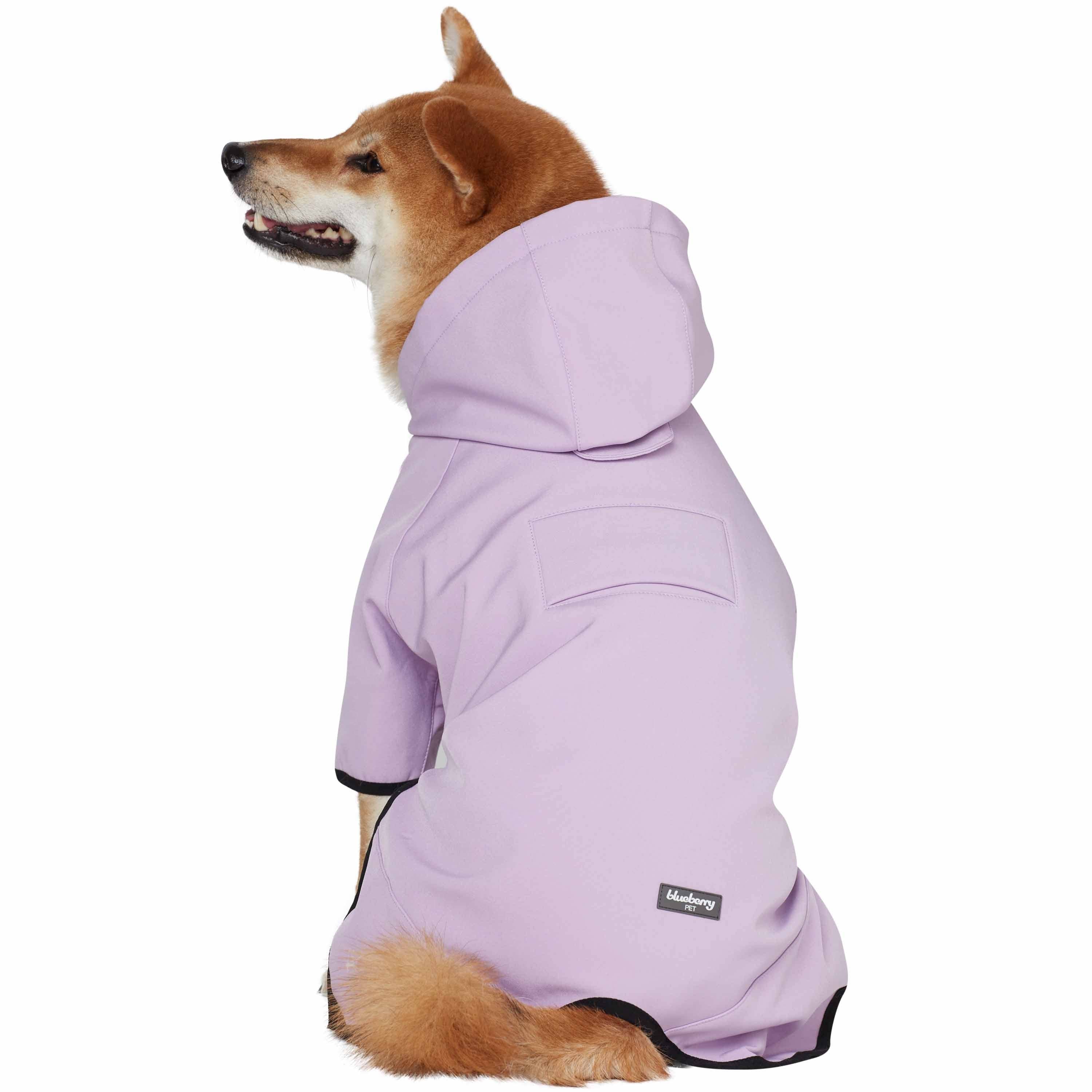 Blueberry Pet - Vente Imperméable – chien - Veste chaude imperméable 5000MM en softshell tissé sur mesure et teint.8