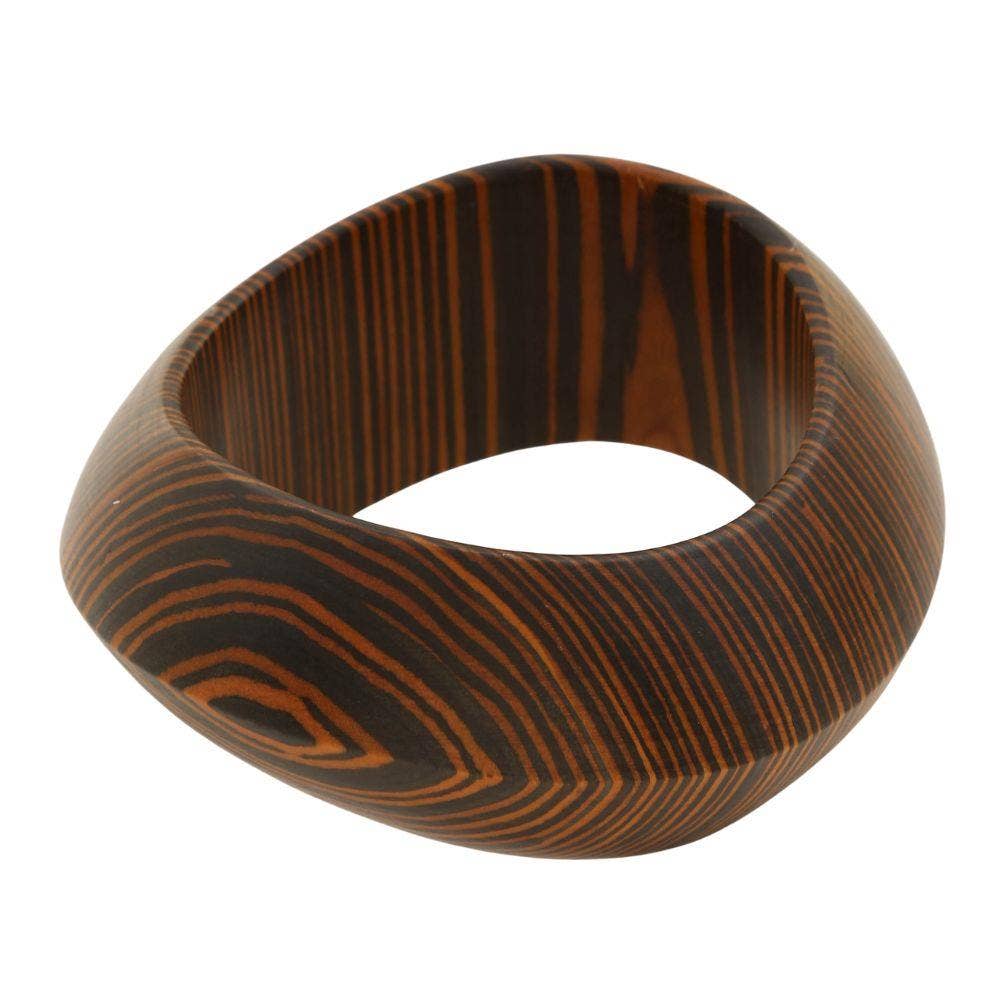 anbfashion - Wholesale Charm/Dangle Bracelet - Wooden Bangle Bracelet  83B-14620