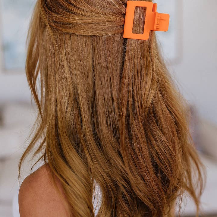 Avenue Wholesale - Wholesale Hair Clip - Women's - Claw Clip Set of 4 in Orange9