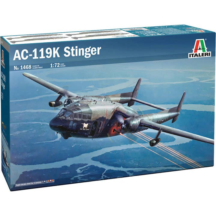 AC-119K Stinger 1/72 Kit (1468) for wholesale by Historic Sales