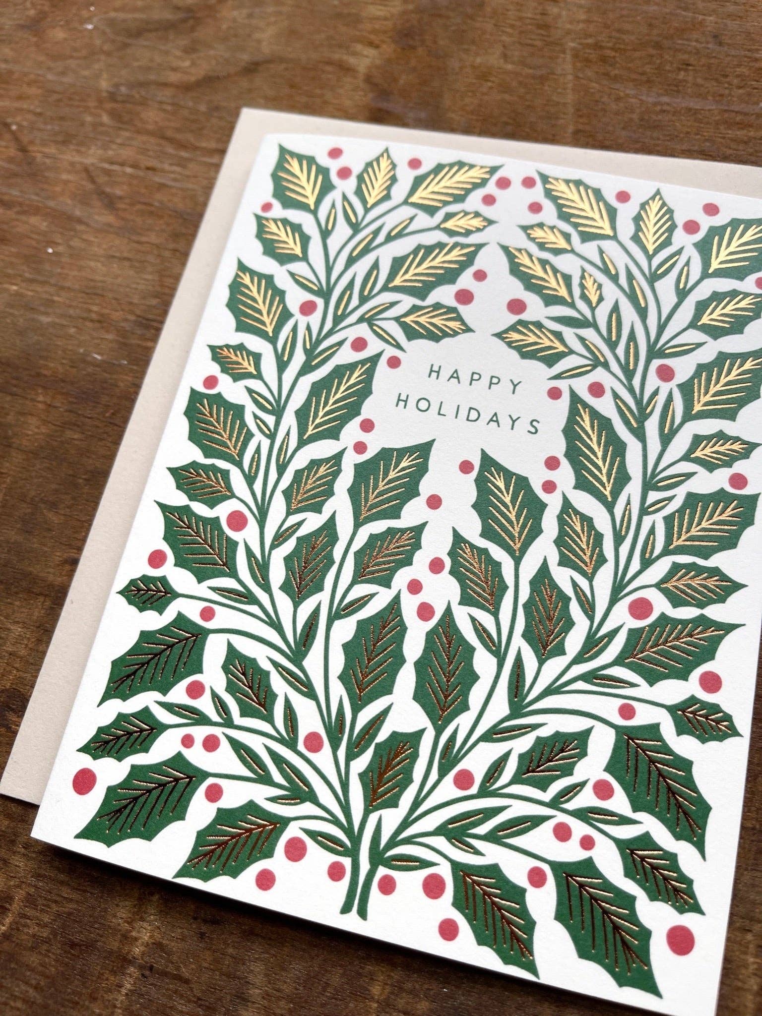 Katharine Watson - Wholesale Everyday Greeting Card - "Happy Holidays," Holiday Card3