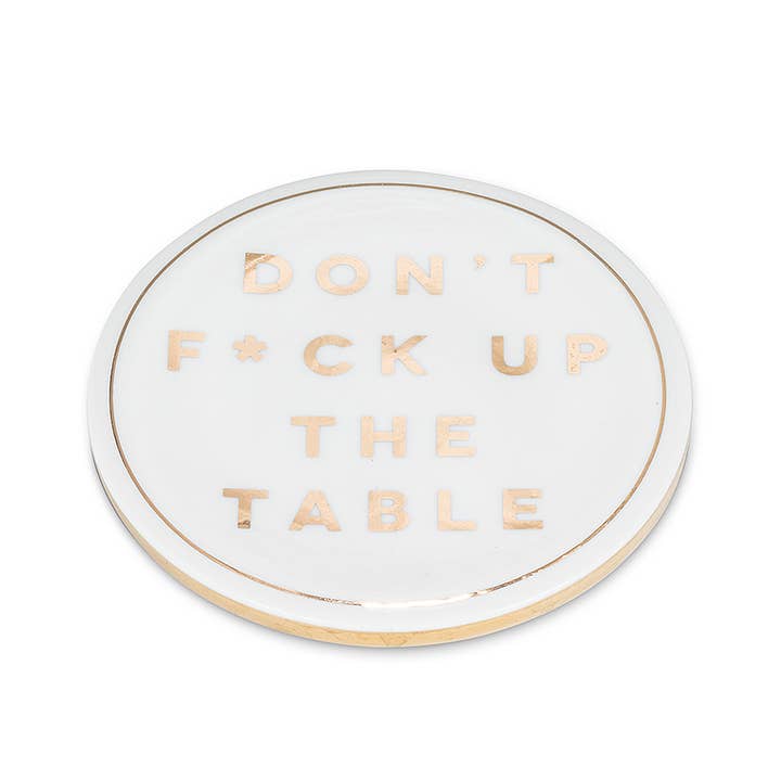 Abbott - Wholesale Coasters - F*ck Up Table Coaster-4"D-806