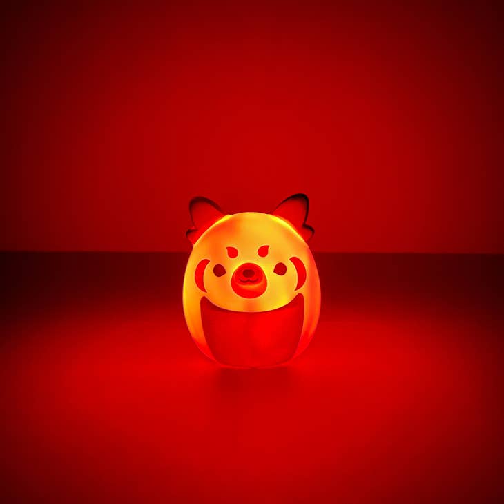 Thousand Skies - Wholesale Night Light - Small - Super Fluffy Red Panda Portable Led Light