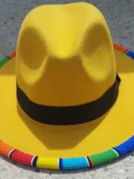 Sombreros de Verano de Fedora y Vaqueros con Cuentas para Damas Hechos a Mano para venta al por mayor de Delight merchants