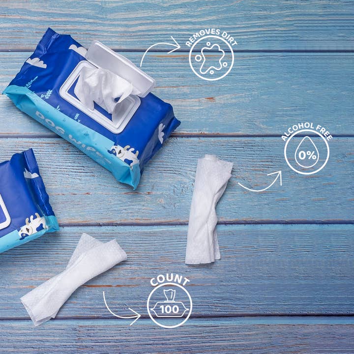 Tuff Pets – wholesale Pet grooming aid – Dog – Floofs Pet Wipes - For Cats & Dogs2