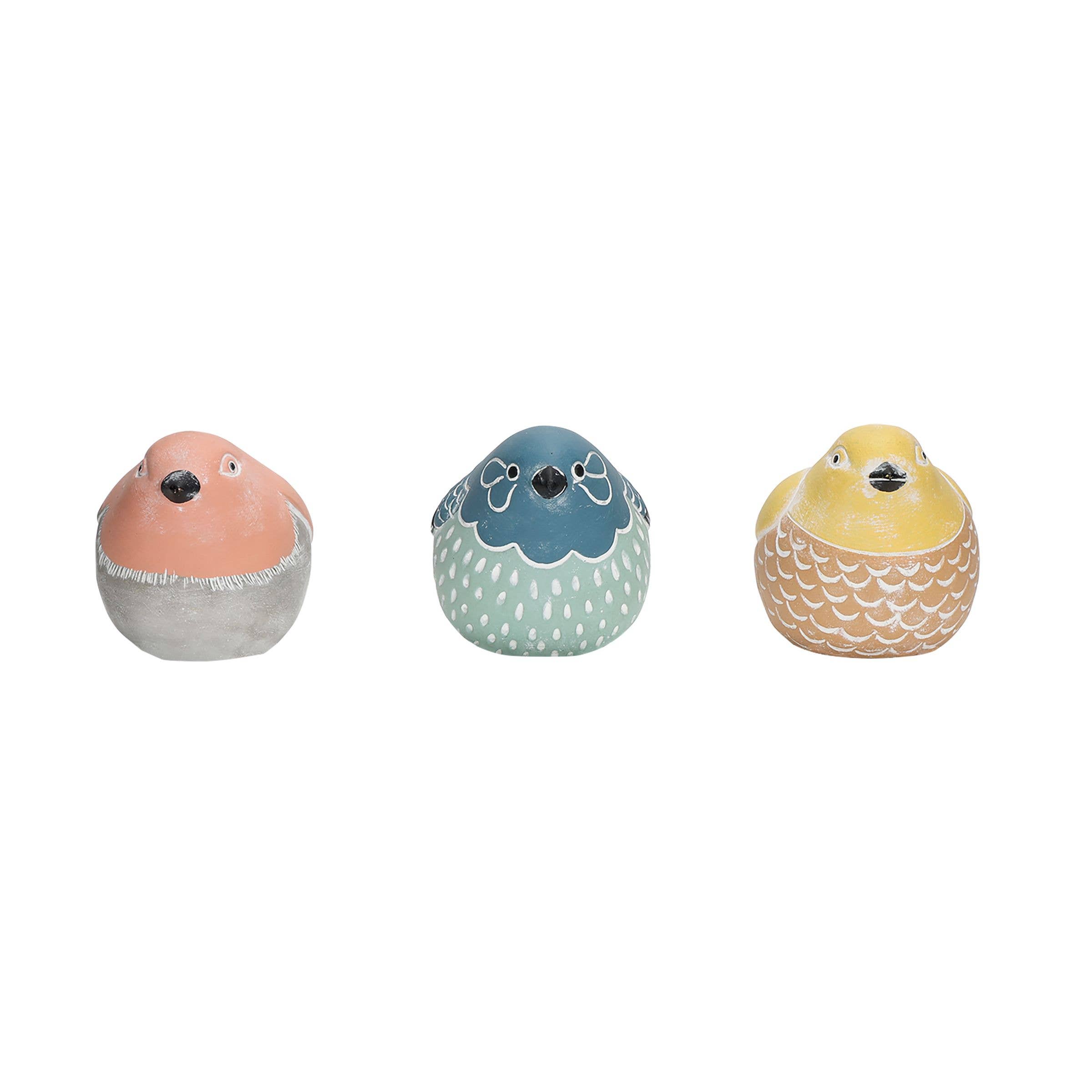 Alpine Corporation - Wholesale Outdoor Ornament/Decor - Alpine Corporation Colorful Tiny Bird Statue1