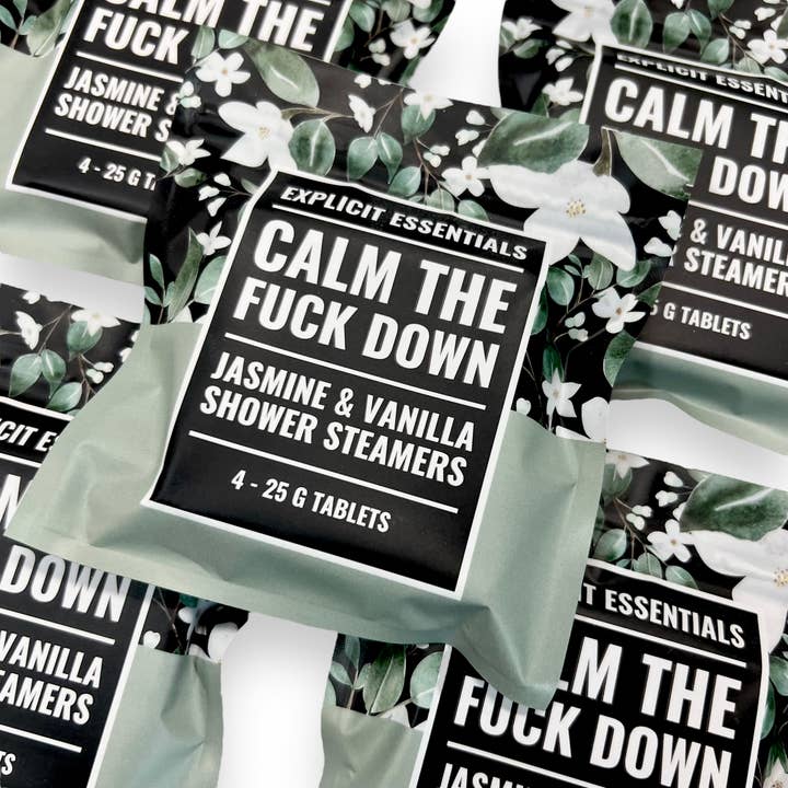 Explicit Essentials - Wholesale Shower Steamer/Bomb - Calm TF Down Shower Steamers6