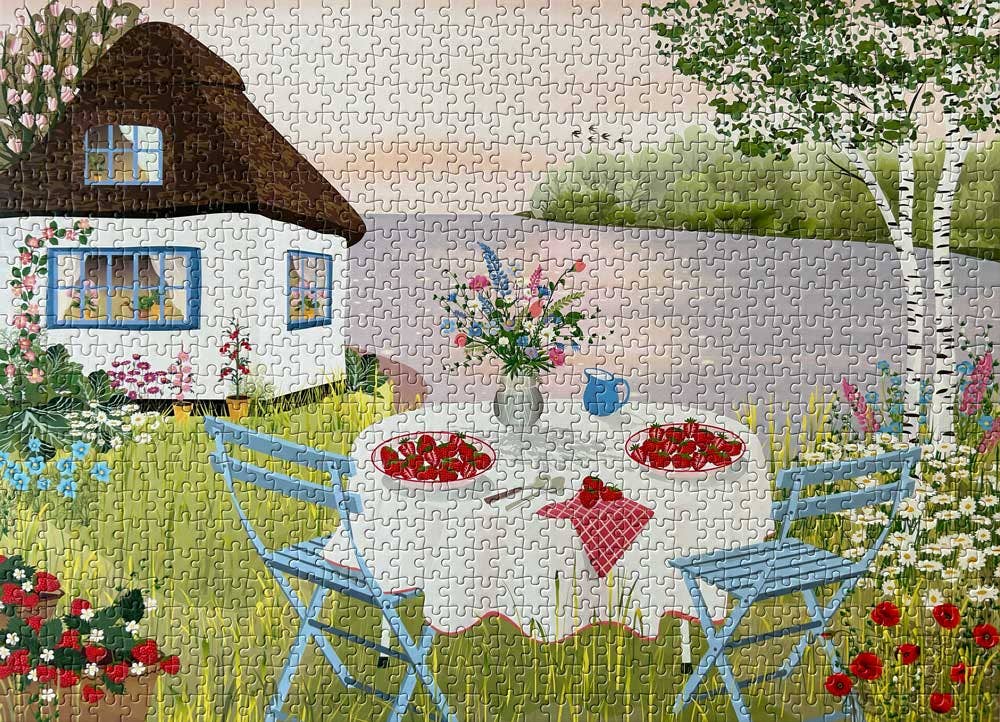 ViSSEVASSE - Wholesale Puzzle - Adult - SWEET STRAWBERRIES - JIGSAW PUZZLE - with 1000 pieces1