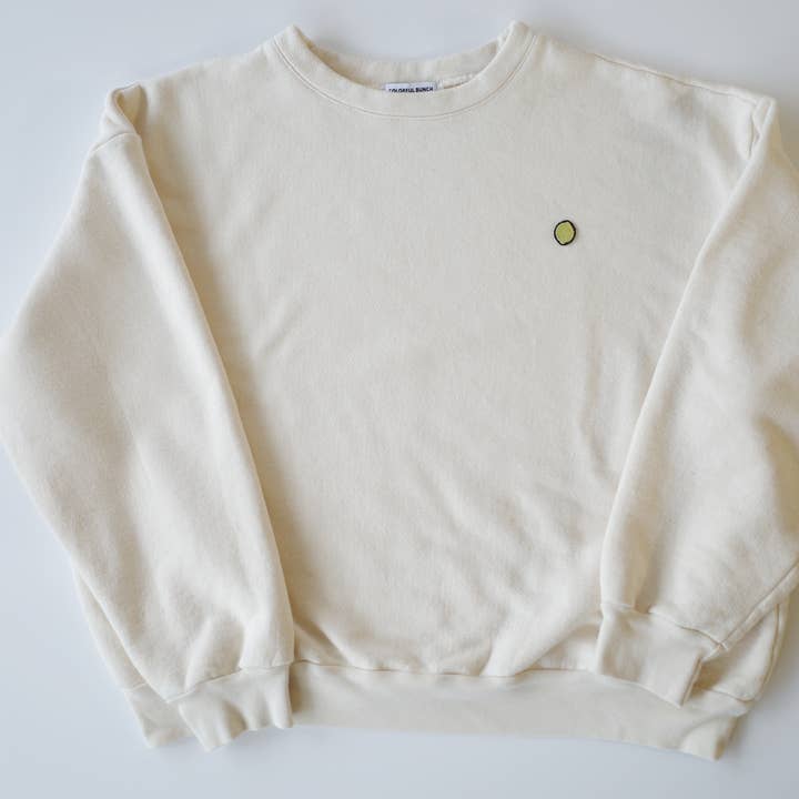 Colorful Bunch - Wholesale Sweatshirt - Kids - The Everyday Pullover in Natural White3