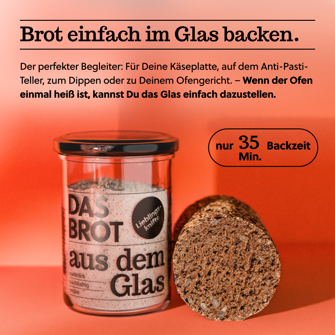 brotstoff – Großhandel Brotbackmischungen – Brotbackmischung im Glas "Lieblingsknifte" 200 g2